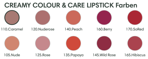 GG naturell Colour & Care CREAMY Lipstick